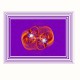 FRACTAL ART DESIGN GREETING CARD Knitting Wool